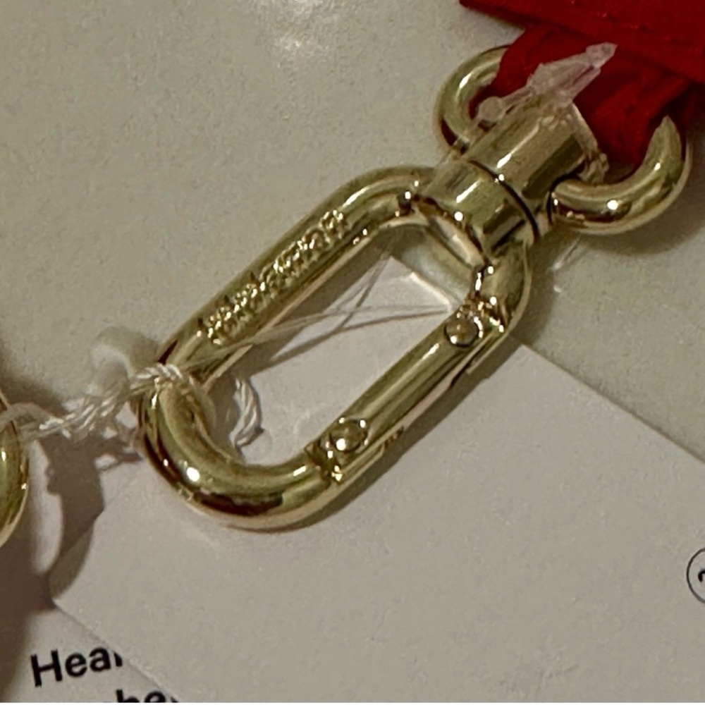 NWT! Lululemon Heart Wristlet Oxford Red - Picture 5 of 15